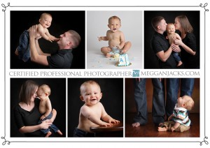 first birthday portraits, baby photography