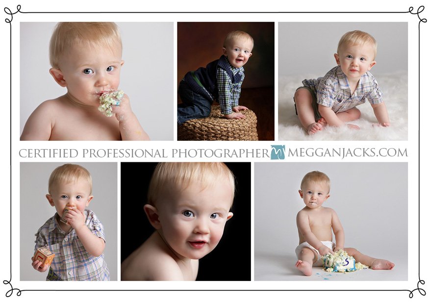 professional baby photographer, first birthday portraits