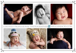 phoenix baby photographer, professional photographer, 3 month old baby portraits