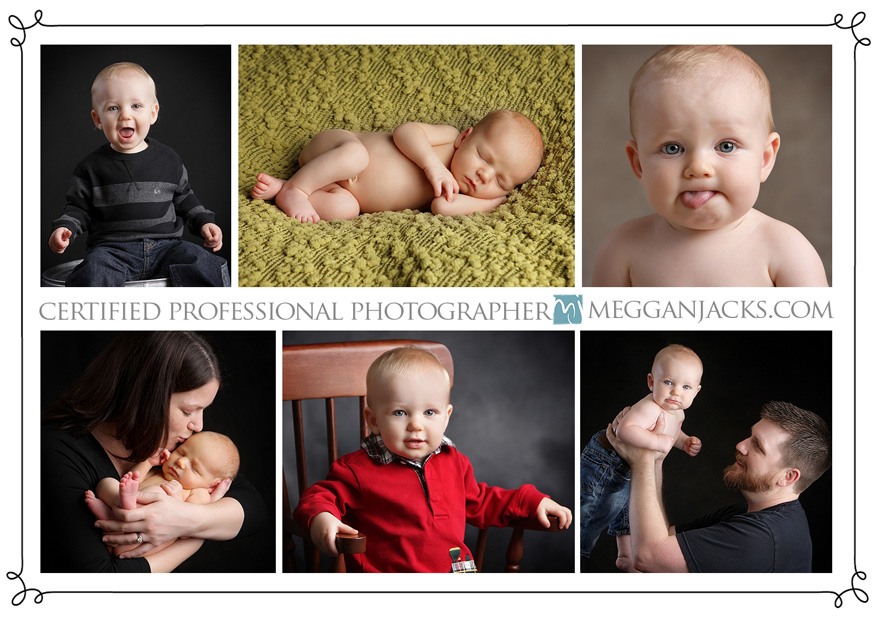 baby's first year portraits, maple valley portraits