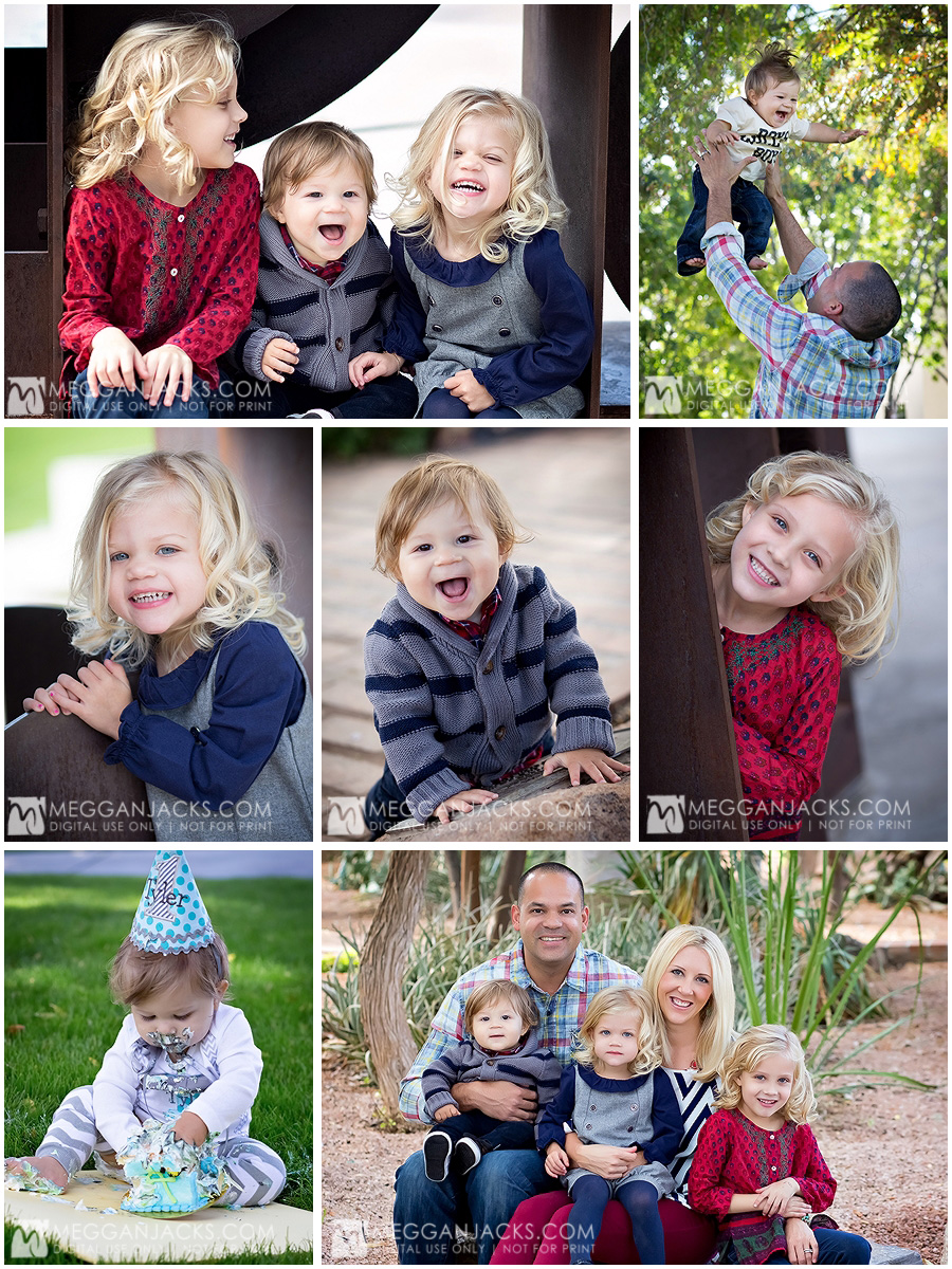 scottsdale, family, portraits, outdoor, first birthday