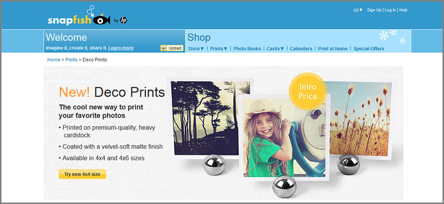 deco, prints, snapfish, review