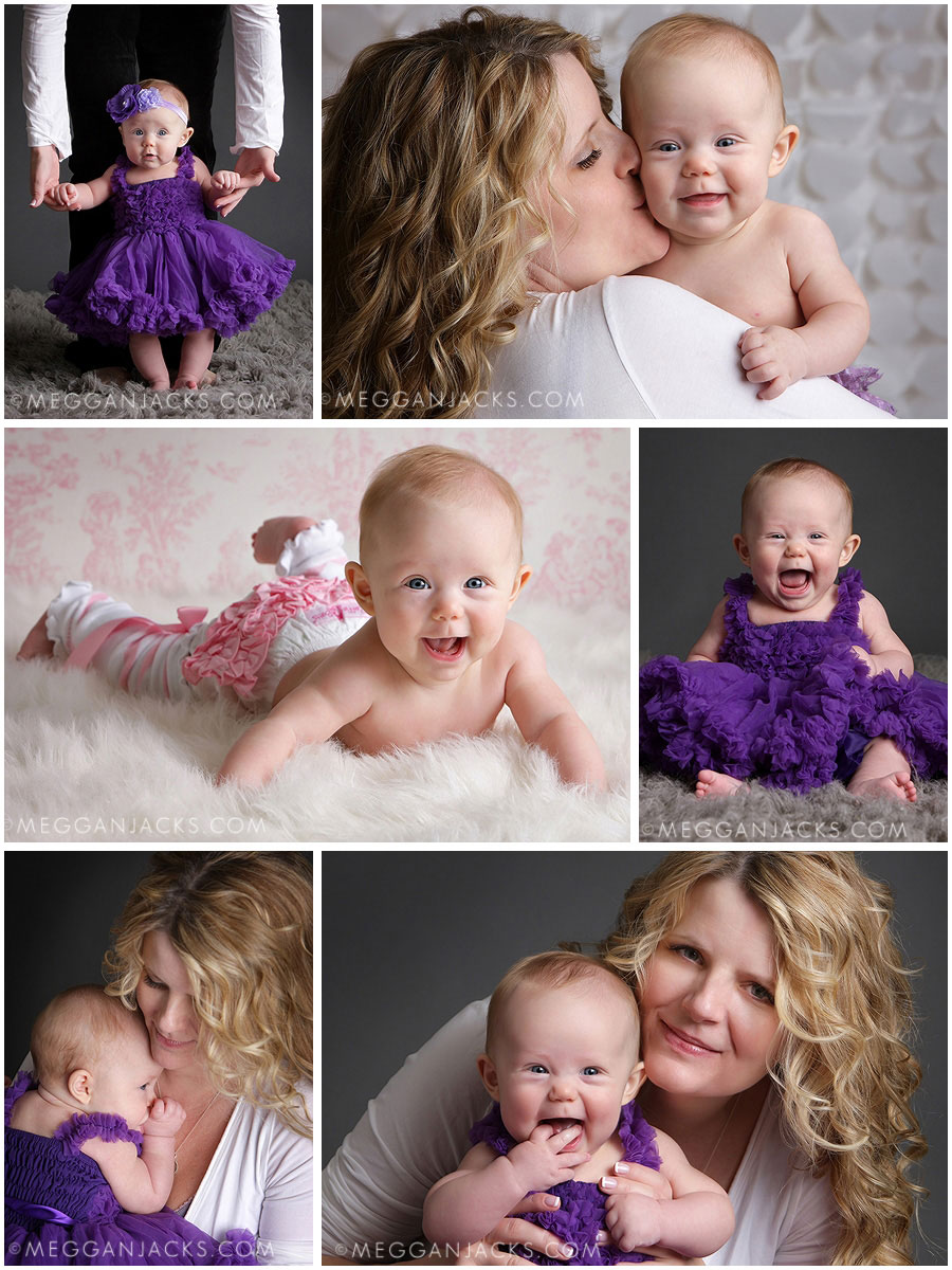 baby photos, 4 month old baby photos in studio, phoenix professional photos