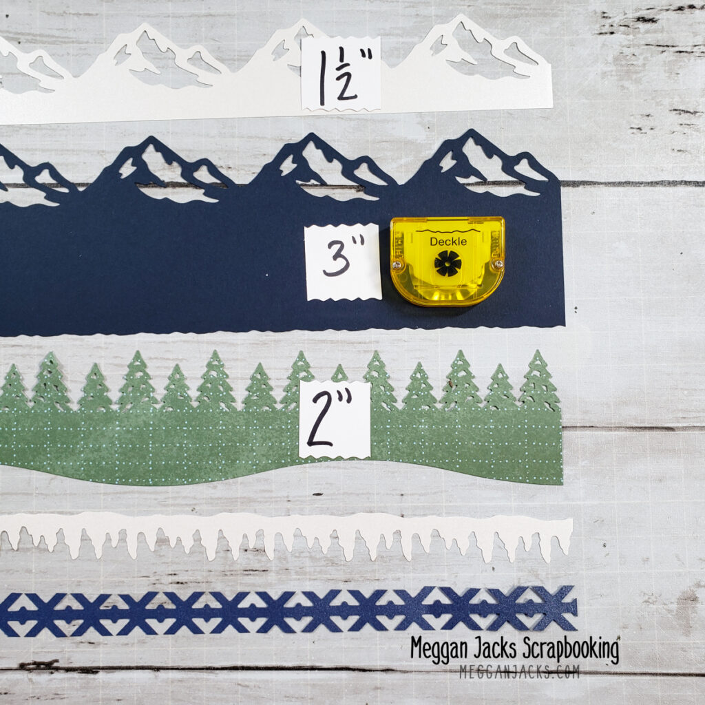 Snowbound Scrapbook Border