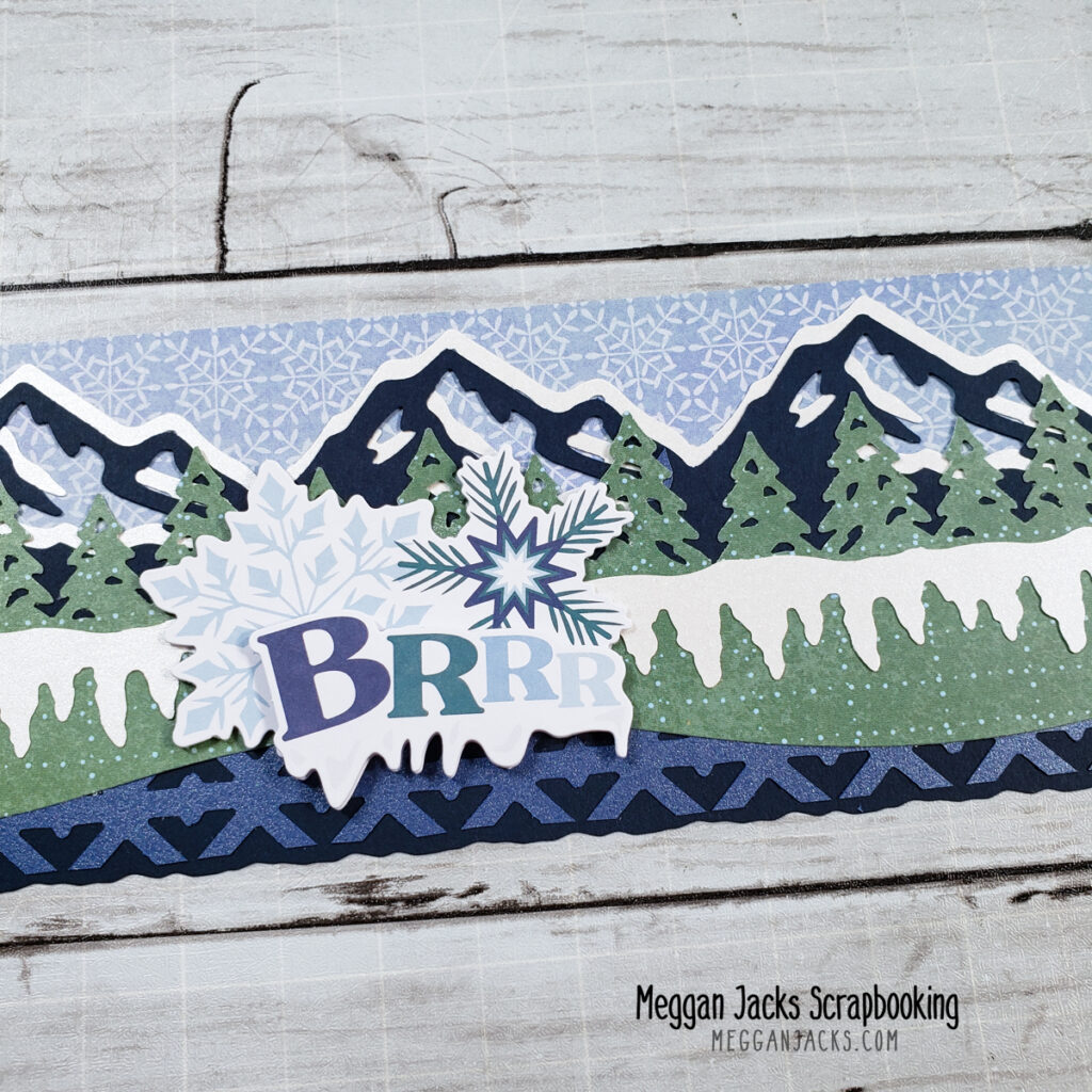 Snowbound Scrapbook Border