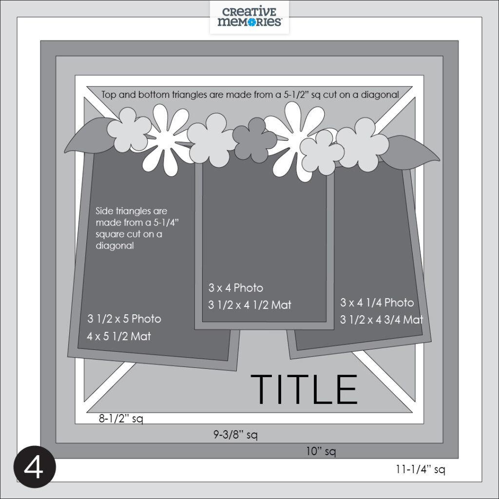 Use the Black & White Mat Pack to Create a Stunning Scrapbook Layout –  Creative Memories Blog