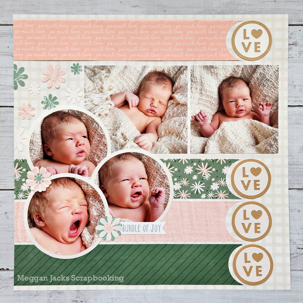 Baby Boy Themed Scrapbooking Paper: Lullaby Lane Boy - Creative