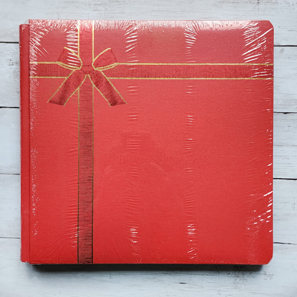 Creative Memories 12 x 12 Rose Red Ribbon Album