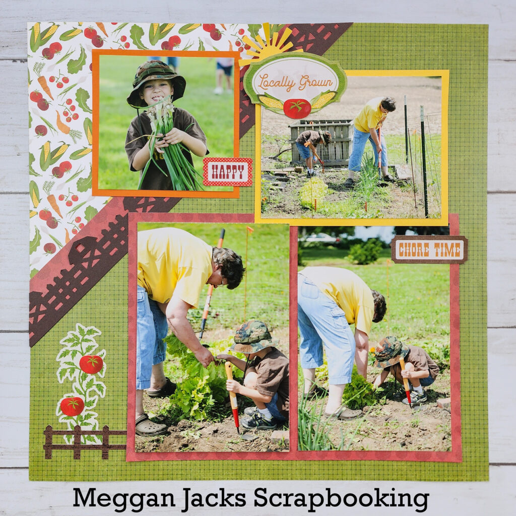 Scrapbooking with Meggan & Tessa