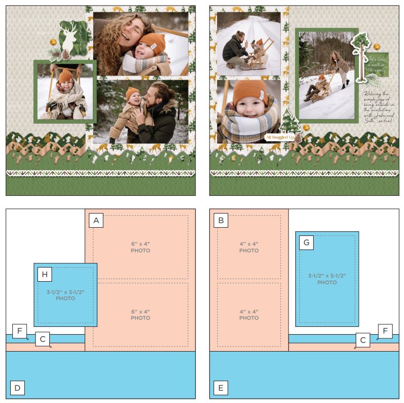 The Interactive Scrapbook mini album for recipes or memories. Just print  and add your own material > MyEBooth