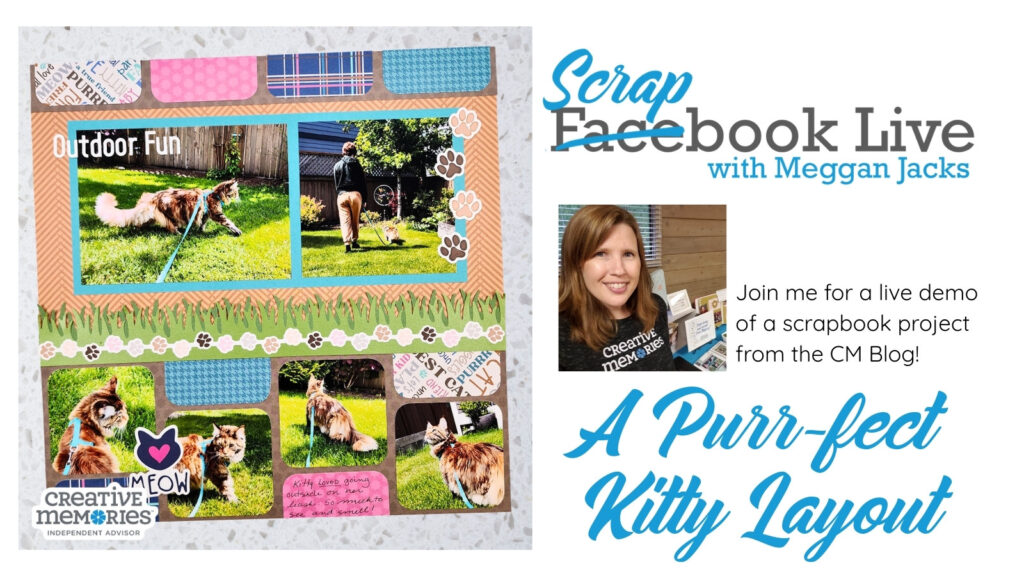 Scrapbook Live: A Purrr-fect Kitty Layout