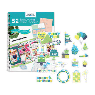 2024 Project Recipe Book and Birthday Bash Embellishments