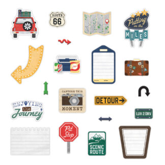 Hit the Road Embellishments