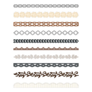 Legacy of Love Laser Cut Borders