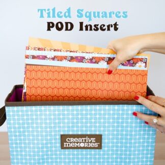Tiled Squares POD Organizer Insert