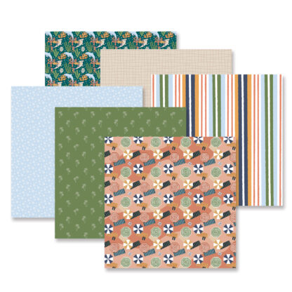Beach Scenes Paper & Sticker Bundle - Image 3