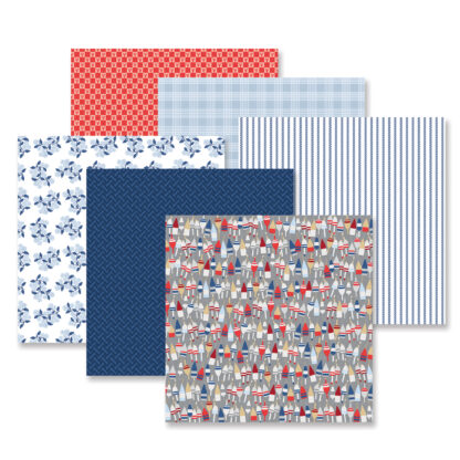 Coastal Scenes Paper & Sticker Bundle - Image 2