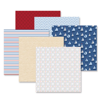 Coastal Scenes Paper & Sticker Bundle - Image 3