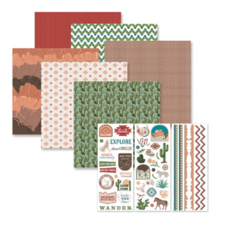 Desert Scenes Paper & Sticker Bundle