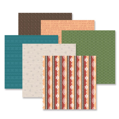 Desert Scenes Paper & Sticker Bundle - Image 2