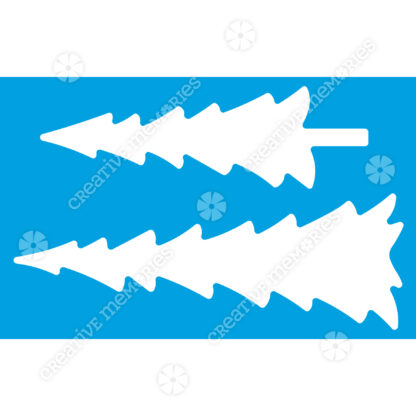 Evergreen Trees Border Punch - Image 2