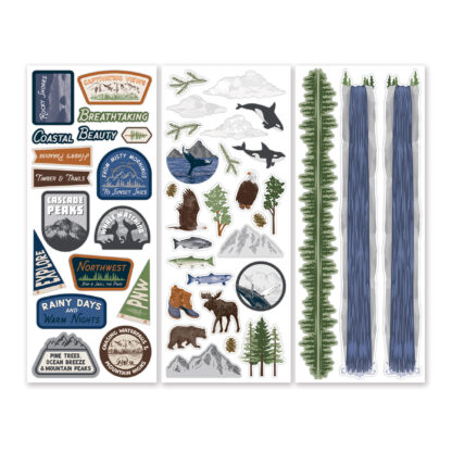 Pacific Scenes Paper & Sticker Bundle - Image 4