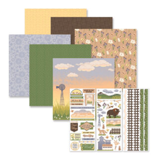 Prairie Scenes Paper & Sticker Bundle