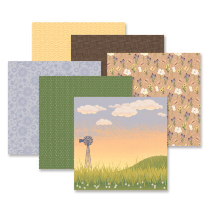 Prairie Scenes Paper & Sticker Bundle - Image 2
