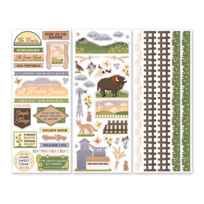 Prairie Scenes Paper & Sticker Bundle - Image 4