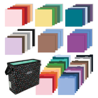 Rainbow Dots Cardstock Organizer Bundle