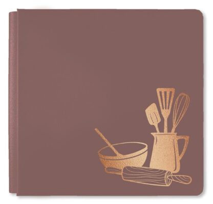 Burgandy 12x12 Cookie Exchange Album