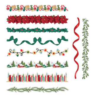 Magic of Christmas Laser Cut Borders (10/pk)