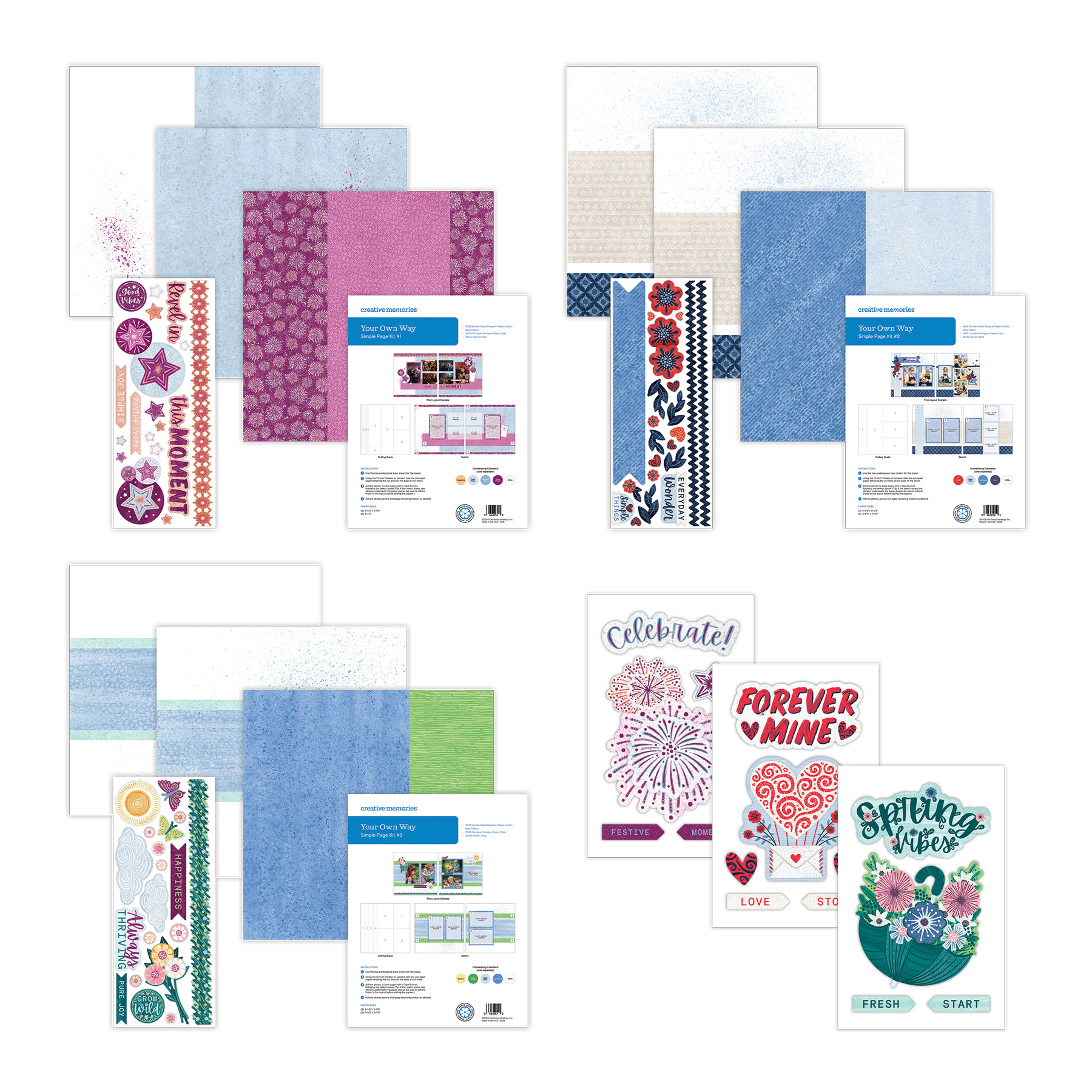 Your Own Way Simple Page Kit Bundle #1