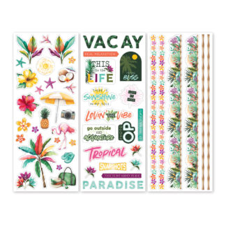 Tropical Garden Stickers