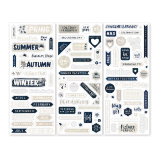 Your Own Way Clear Stickers