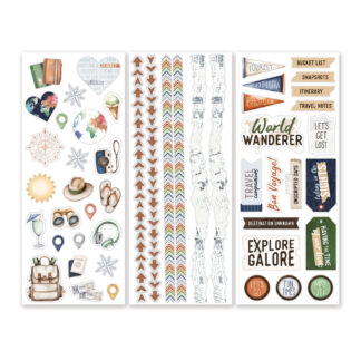 Global Getaway Stickers