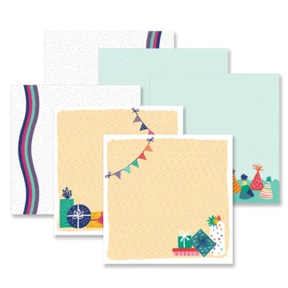 Birthday Bash Fast2Fab Inspired Paper (6/pk)