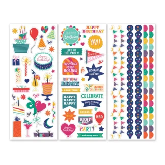 Birthday Bash Stickers