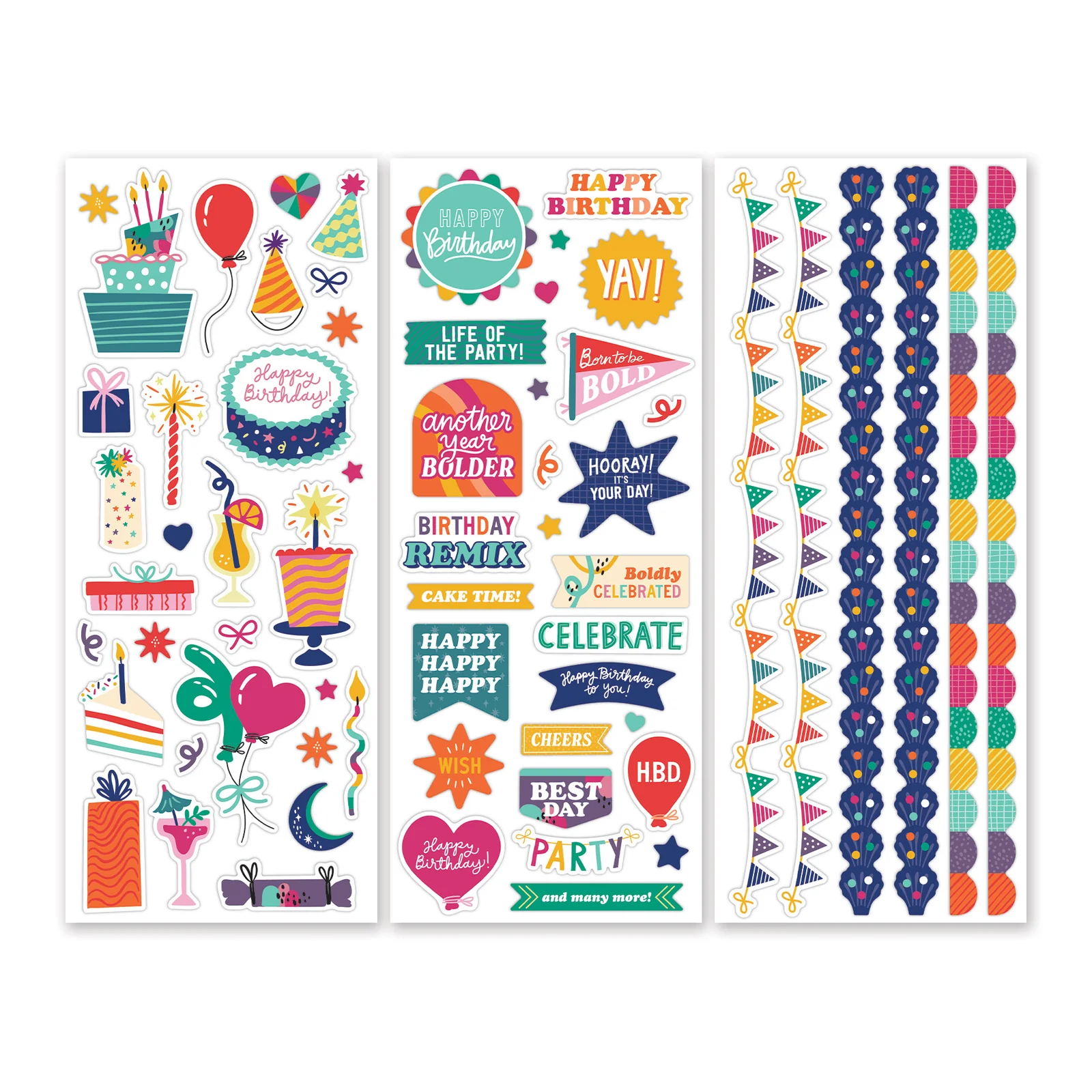 Birthday Bash Stickers