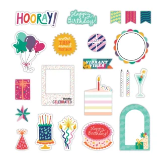 Birthday Bash Embellishments