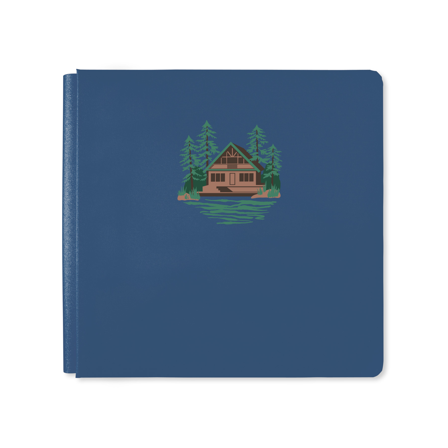 Blue Agate Lakeside Memories 12x12 Album Cover