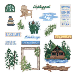 Lakeside Memories Embellishments