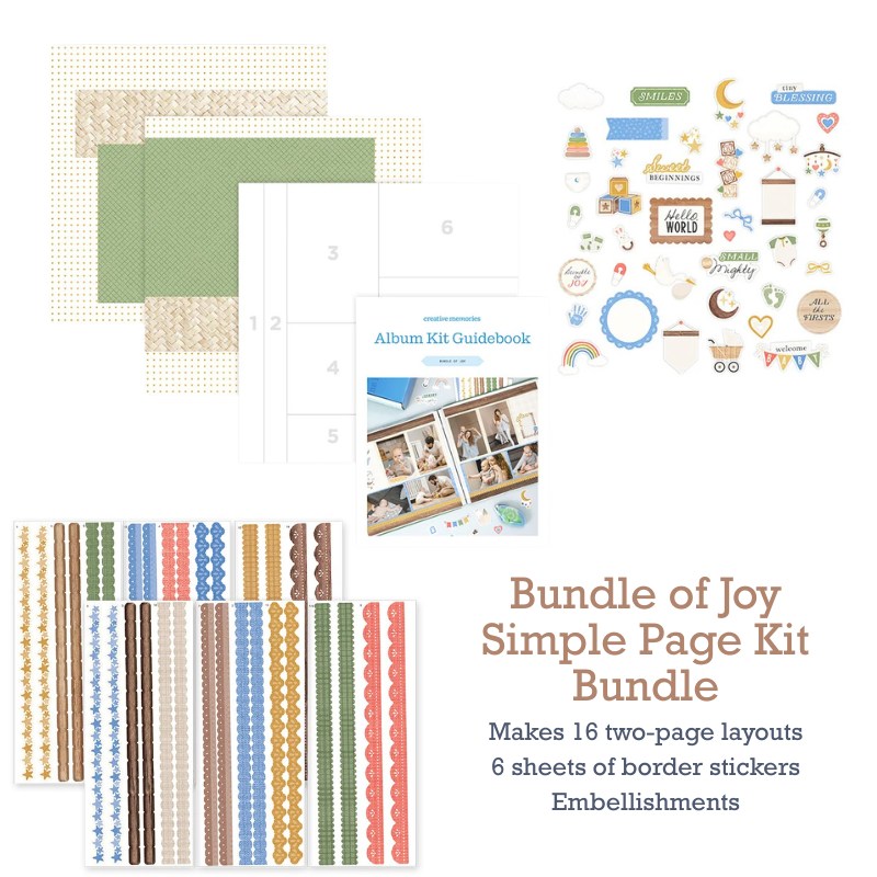 Bundle of Joy Simple Page Kit Bundle
