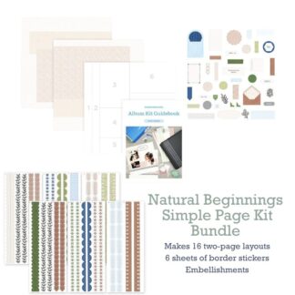Natural Beginnings Simple Page Kit Bundle