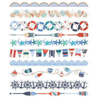 By the Seashore Laser Cut Borders