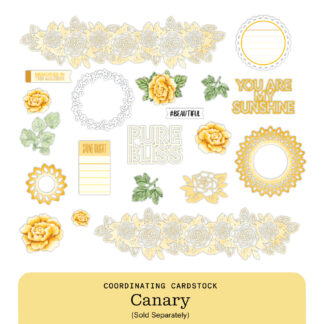 Vivid Melodies 2 Embellishments - Canary