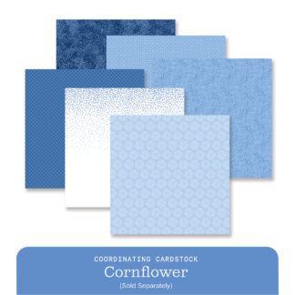 Vivid Melodies 2 Designer Paper - Cornflower Blue