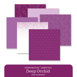 Vivid Melodies 2 Designer Paper - Deep Orchid