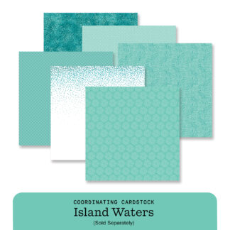 Vivid Melodies 2 Designer Paper - Island Waters