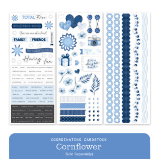 Vivid Melodies 2 Stickers - Cornflower Blue